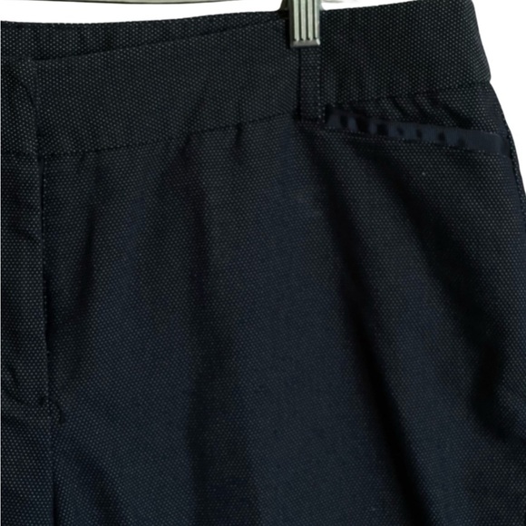 Amanda and Chelsea Curvy Classic Navy Patterned Trousers Size 18 - Picture 4 of 8